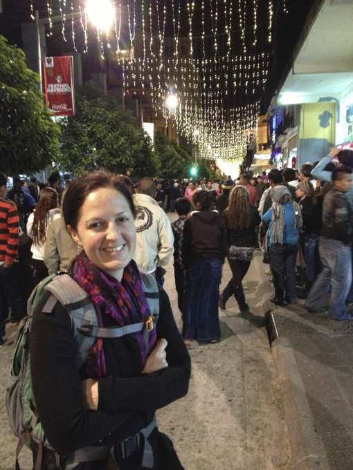 Sporting a bufanda of my own on La Sexta!