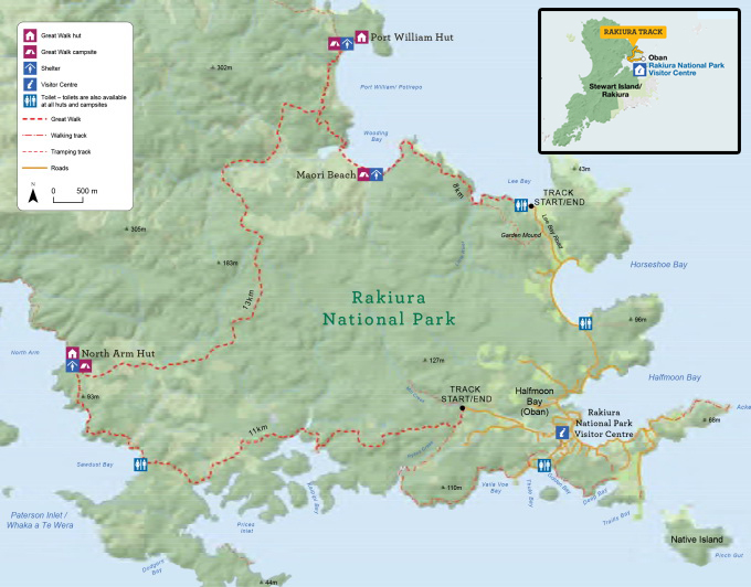 Rakiura Track brochure